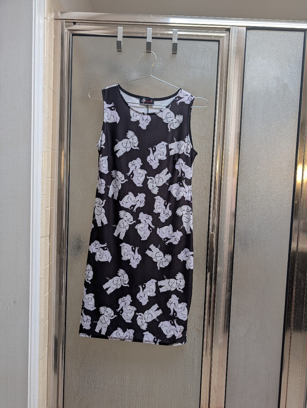 Modcloth Elephant Print Bodycon Dress